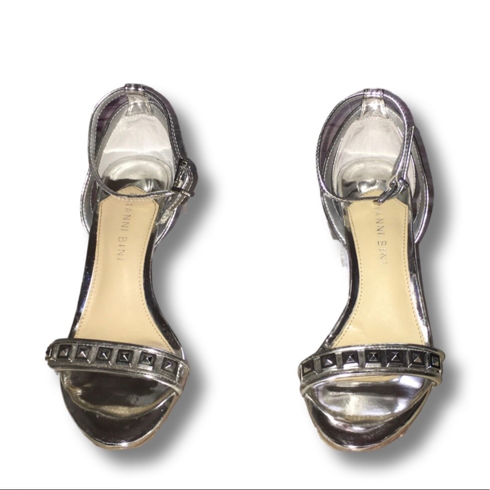 Gianni Bini Silver Sandals Women